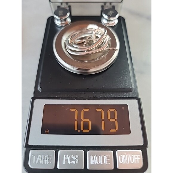 Silpada 925 Sterling Silver Beaded Dangling Pierced Earrings Thailand - Picture 10 of 10